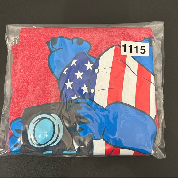 Disney "Stitch" Americana Tank Top | Adult Size Small - Picture 6 of 6